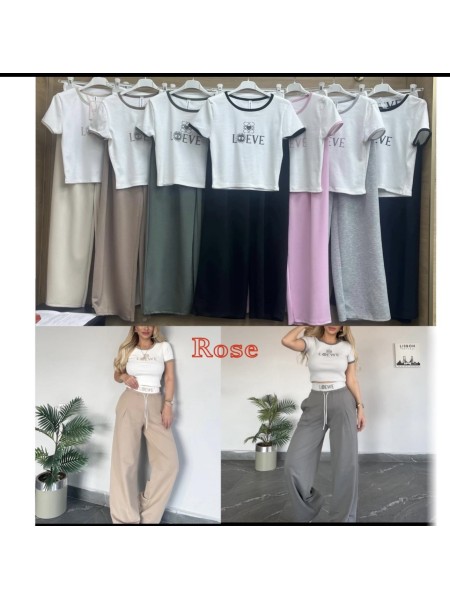 Komplety damskie Włoskie , Size uni,paczka 6szt,mix kolor