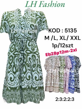 Sukienki damskie  , Size m-2xl,paczka 12szt,mix kolor