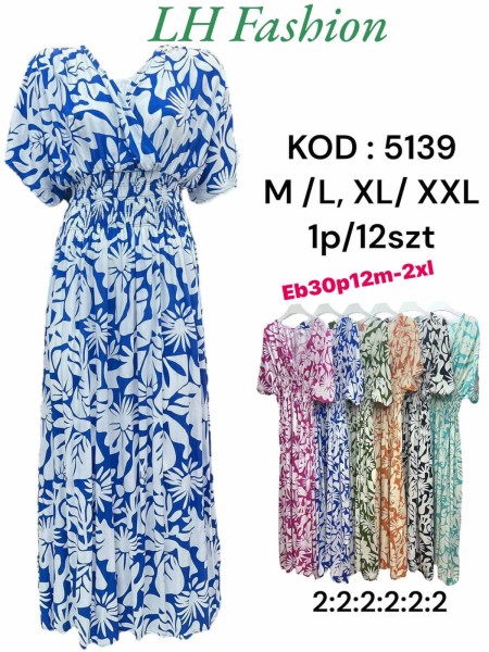 Sukienki damskie  , Size m-2xl,paczka 12szt,mix kolor