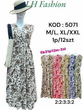 Sukienki damskie  , Size m-2xl,paczka 12szt,mix kolor