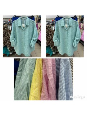 Bluzki damskie Włoskie , Size uni,paczka 6szt,mix kolor