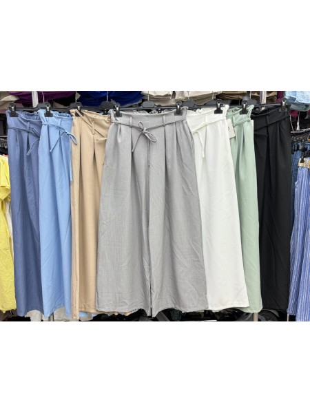 Spodnie damskie Włoskie , Size uni,paczka 6szt,mix kolor