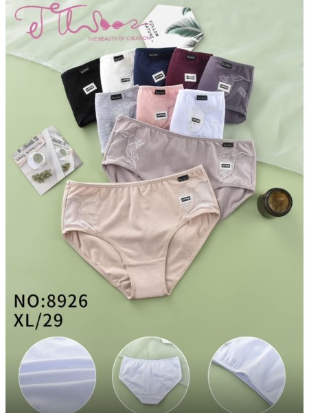 Majtki damskie, size xl paczka 24szt ,mix kolor