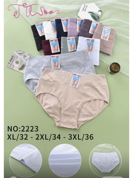 Majtki damskie, size xl-3xl paczka 24szt ,mix kolor