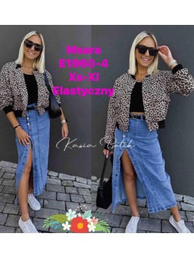 Spódnica długa  Jeansowa damska M'sara,size xs-xl, paczka 10szt,
