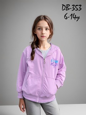 Bluza dzieciece rozm 6-14 lat, paczka 5szt, 1 kolor