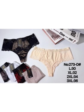 Majtki damskie, size l-3xl paczka 24szt ,mix kolor