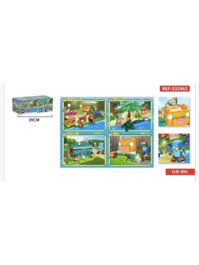 ZABAWKI SET, 8SZT / PACZKA, KOLOR JAK NA ZDZIĘCIU