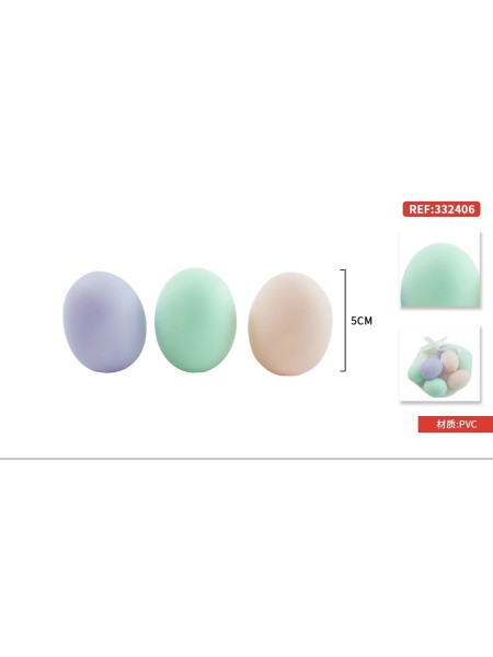 ZABAWKI EGG ,12SZT / PACZKA, KOLOR JAK NA ZDZIĘCIU