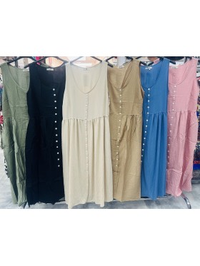 Sukienki damskie wloskie, Size uni,paczka 12szt,mix kolor
