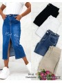 Spódnica długa Jeansowa damska ,size 34-42, paczka 10szt,1 KOLOR
