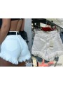 Spodenki jeansowe damskie M'sara,size 34-42, paczka 10szt,