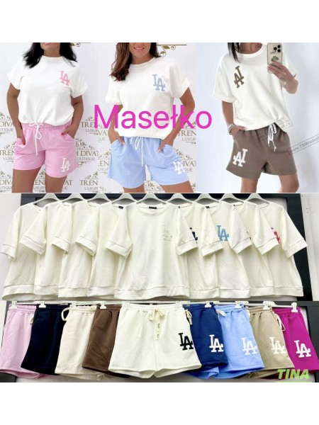 Komplety damskie Włoskie , Size uni,paczka 6szt,mix kolor