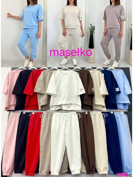 Komplety damskie Włoskie , Size uni,paczka 6szt,mix kolor