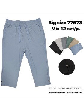 Rybaczki damskie ,size 2-6XL, paczka 12szt,MIX kolor