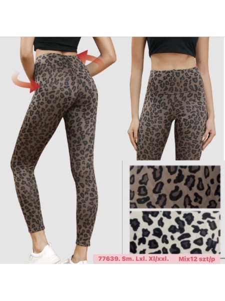 Legginsy damskie ,size S-2xl, paczka 12szt,MIX kolor
