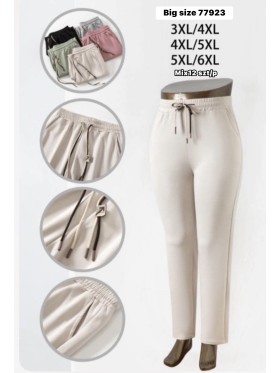 Spodnie damskie ,size 3-6xl, paczka 12szt,mix kolor