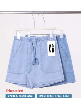 Spodenki damskie ,size 2-6xl, paczka 12szt,MIX kolor