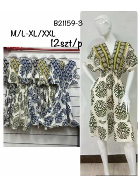 Sukienki damskie , Size m-2xl,paczka 12szt,mix kolor