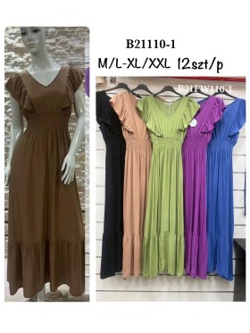 Sukienki damskie , Size m-2xl,paczka 12szt,mix kolor