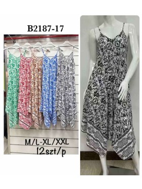 Sukienki damskie , Size m-2xl,paczka 12szt,mix kolor