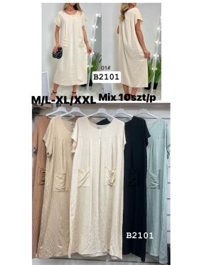 Sukienki damskie , Size m-2xl,paczka 10szt,mix kolor