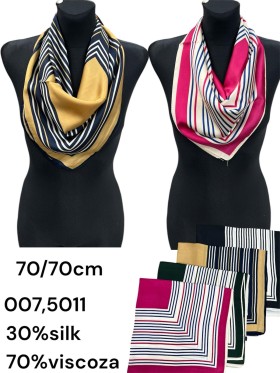Szaliki Damskie , size standard (12szt/paczka) mix kolor,