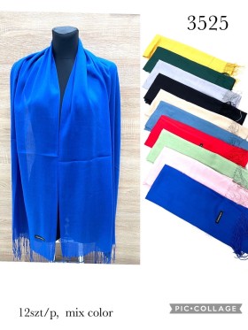 Szaliki Damskie , size standard (12szt/paczka) mix kolor,