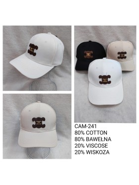 Czapki Damskie. paczka 12szt, mix kolor