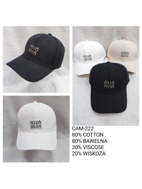 Czapki Damskie. paczka 12szt, mix kolor