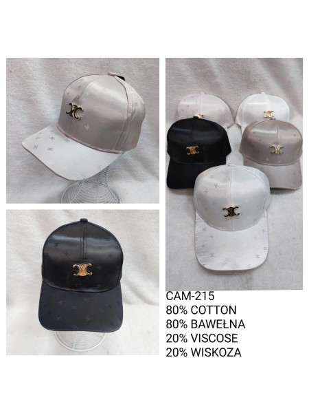 Czapki Damskie. paczka 12szt, mix kolor