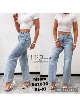 Jeansy damskie M'sara ,size XS-XL, paczka 10szt,