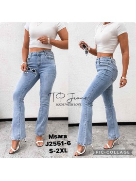 Jeansy damskie M'sara ,size S-2XL, paczka 12szt,