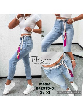 Jeansy damskie M'sara ,size XS-XL, paczka 12szt,