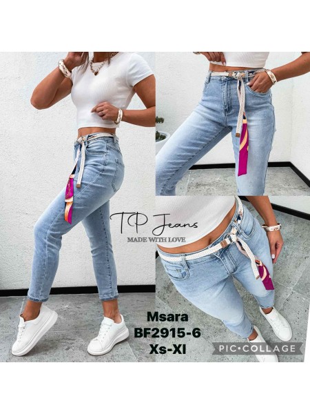 Jeansy damskie M'sara ,size XS-XL, paczka 12szt,