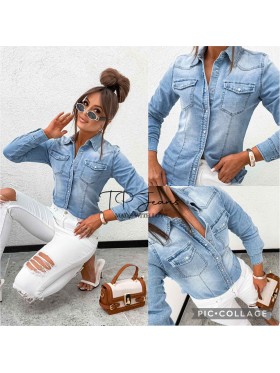 Koszule Jeansowe damskie ,size xS-xl, paczka 10szt,