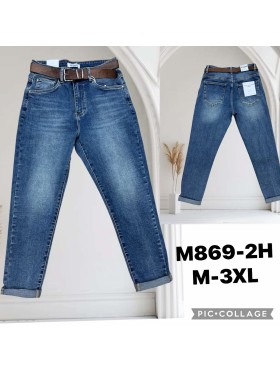 Jeansy damskie M'sara ,size M-3XL, paczka 10szt,