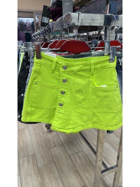 Spódnica krótka jeansowa damska  ,size xs-xl, paczka 10szt,