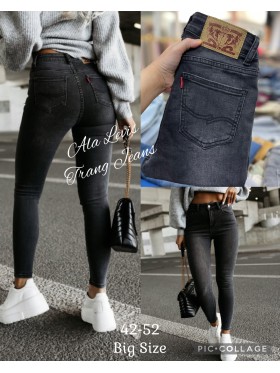 Jeansy damskie ,size 42-52, paczka 10szt,