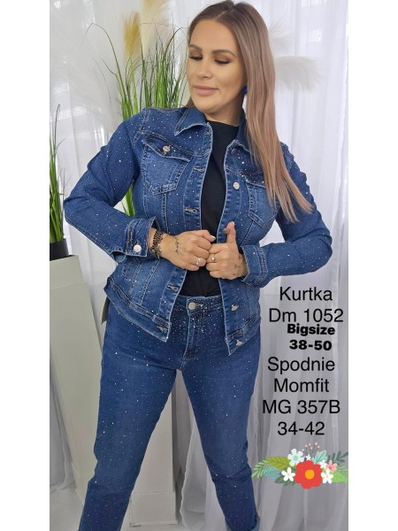 Kurtki Jeansowe damskie ,size 34-42, paczka 10szt,