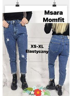 Jeansy damskie M'sara ,size XS-XL, paczka 10szt,