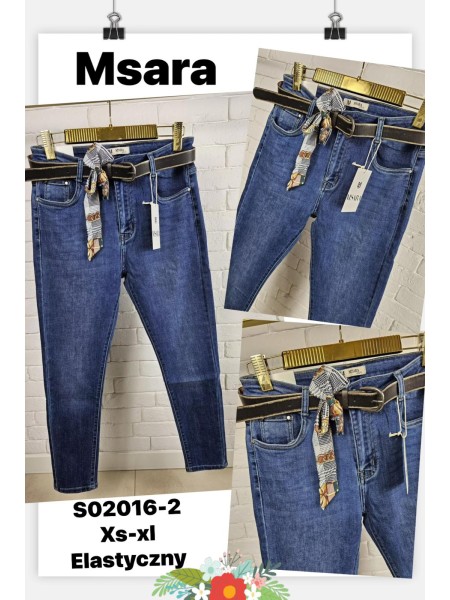Jeansy damskie M'sara ,size XS-XL, paczka 10szt,