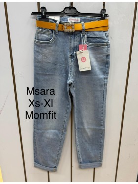 Jeansy damskie M'sara ,size XS-XL, paczka 12szt,