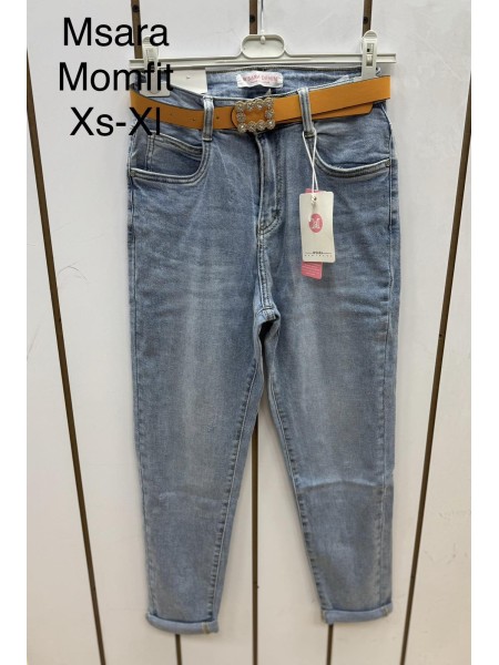 Jeansy damskie M'sara ,size XS-XL, paczka 12szt,