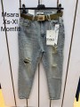 Jeansy damskie M'sara ,size XS-XL, paczka 12szt,