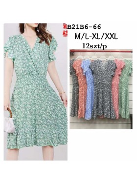 Sukienki damskie , Size m-2xl,paczka 12szt,mix kolor