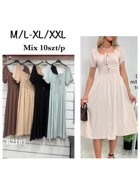 Sukienki damskie , Size m-2xl,paczka 10szt,mix kolor