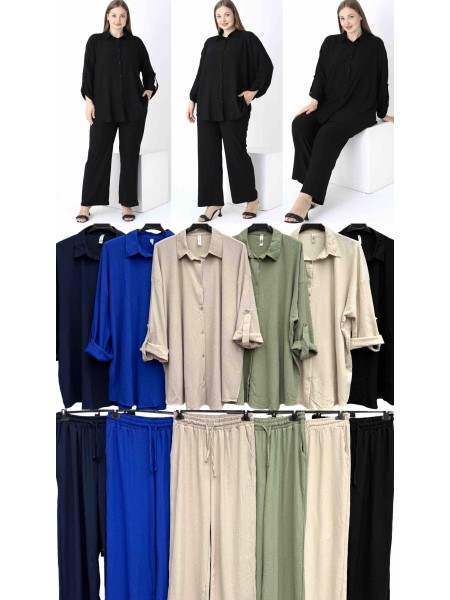 Komplety damskie  Włoskie ,size uni, paczka 6szt,mix kolor