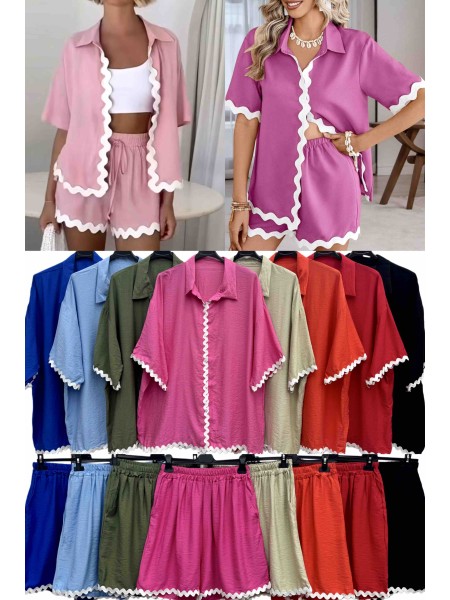 Komplety damskie  Włoskie ,size uni, paczka 6szt,mix kolor