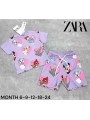 Komplet dzieciece rozm 6-24M, paczka 5szt, 1 kolor
